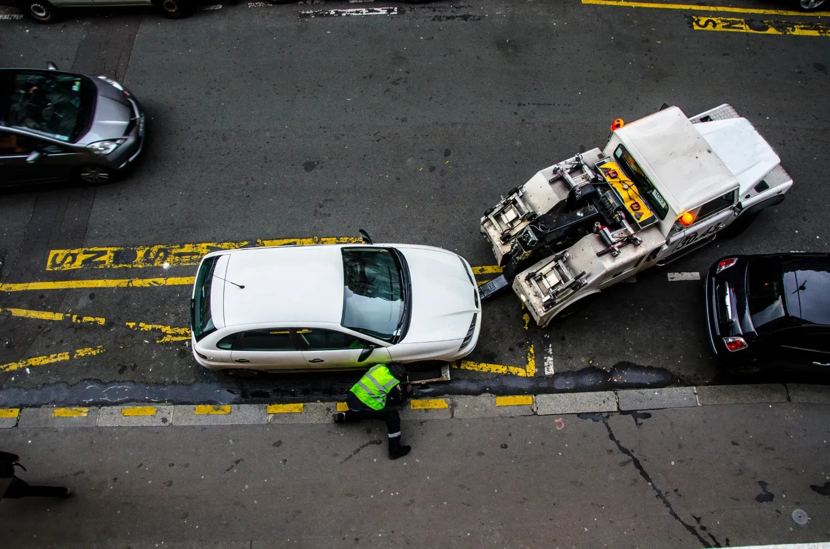 depannage automobile en pleins centre ville
